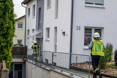 Murr: Blitz schlaegt in Wohnhaus ein und verursacht Rauchentwicklung